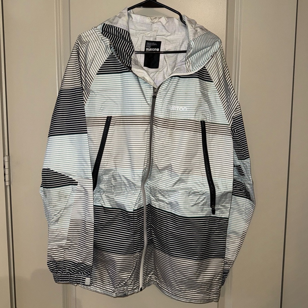BURTON Men's Large Striped Ski Jacket